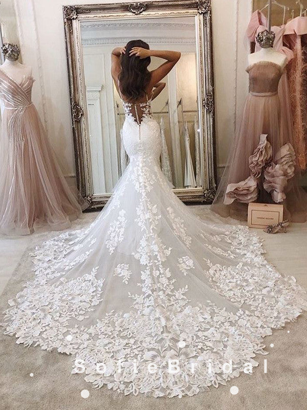 sexy mermaid wedding dresses